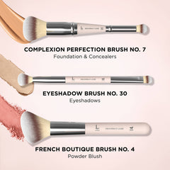Celebrate Creative Looks Makeup Brush Set + Luxe Travel Case