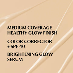 CC+ Nude Glow Lightweight Foundation + Glow Serum with SPF 40