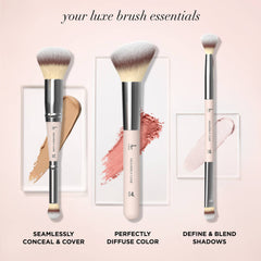 Celebrate Creative Looks Makeup Brush Set + Luxe Travel Case